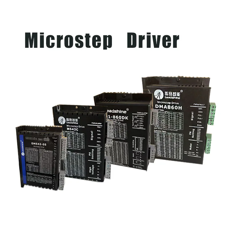 

Microstep Driver DM542 DM860 DM860H Driver Controller Microstep Motor For 57/86 Nema34 Nema23