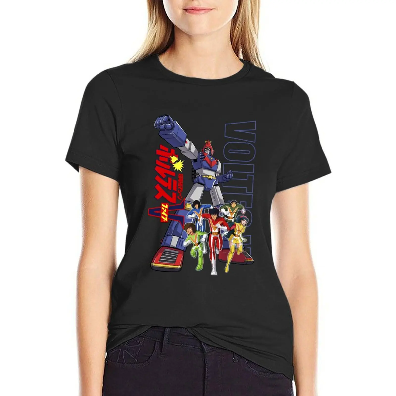 ROBOT VOLTES V JAPAN VOLTES V T-Shirt cute clothes customizeds graphic t-shirts for Women