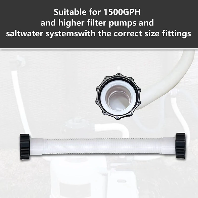 Interconnecting Replacement Hose 11535 For 16 Inch Pool Sand Filter Pumps & Saltwater System Accessories