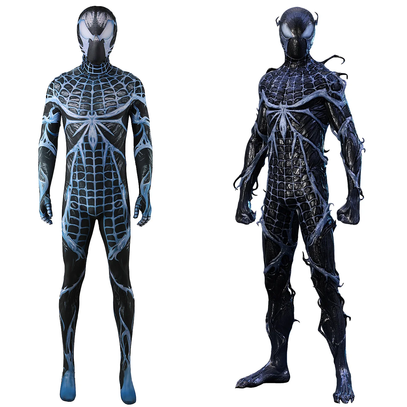 

Spider 2 Cosplay Absolute Carnage Suit Costume Superhero Zentai Bodysuit Spiderman Spandex Outfits Halloween Costume Adult Kids