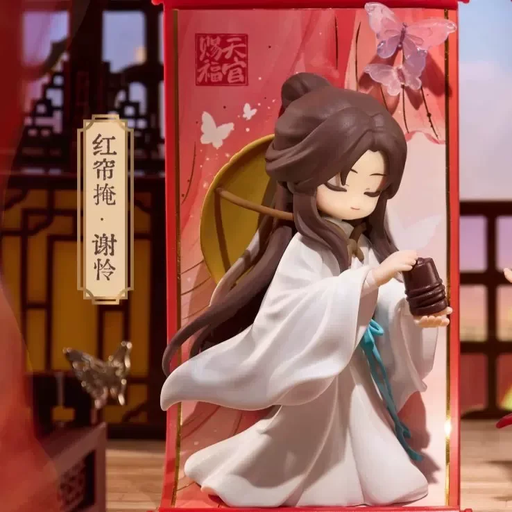 Nieuwe originele Heaven Officials Blessing TGCF Scroll Series Blind Box magnetische sticker Xie Lian Hua Cheng figuur merchandise speelgoed cadeau - afbeelding 1