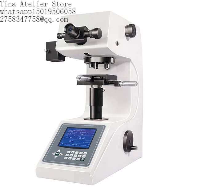 DTEC HV-1000 Digital Large Screen Micro Vicker=s Hardness Tester Desktop Type for Metal Hardness Test in Laboratory