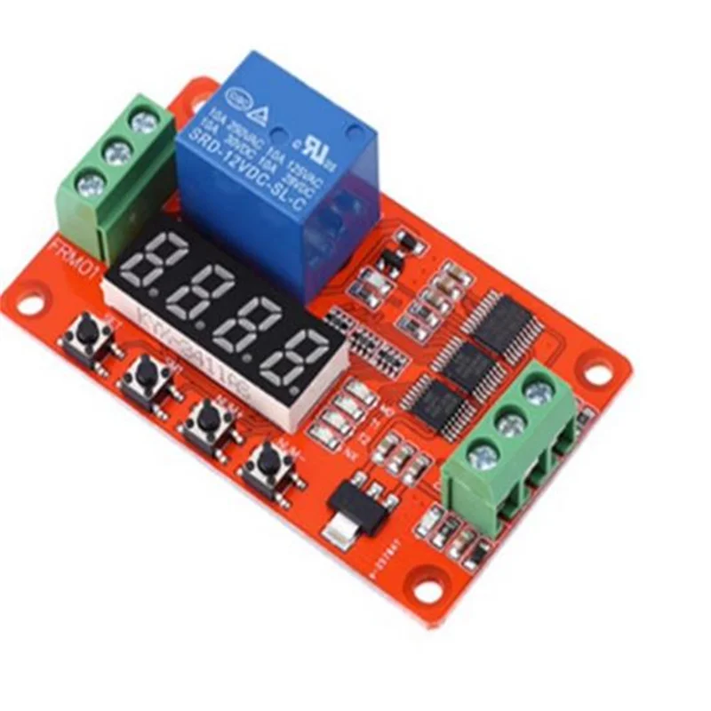 FRM01 Relay Module/Cycle/Self-Locking/Timing/Delay18 Functions CanBe Set