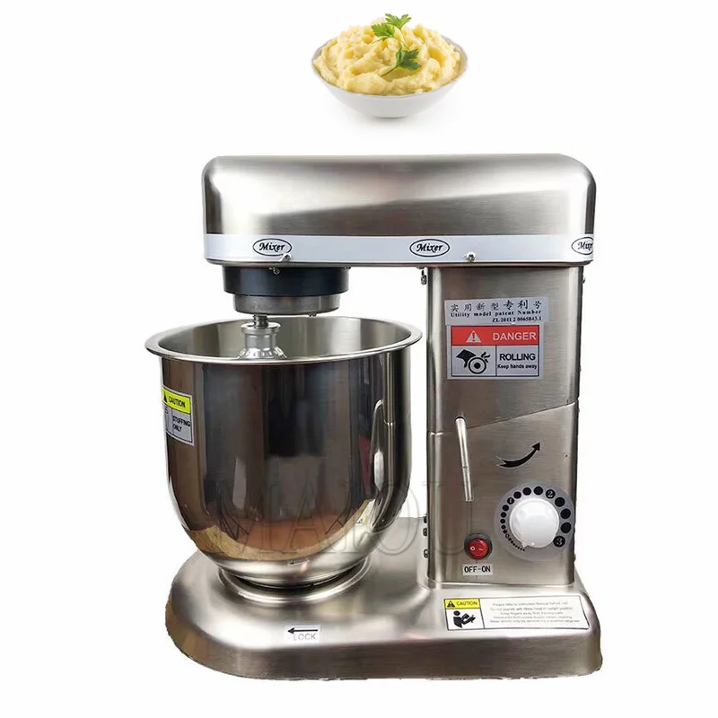 Electric Butter Maker Egg Beater Electric Vertical Mixer 5/7/10 Liter Multi-Function Kneading Mixer