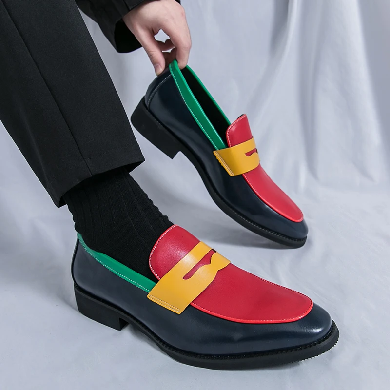 

Fashion Classic Lefu Shoes Round Toe Lightweight Outdoor Driving Shoes Business Office Men's Shoes Color Size 38-48