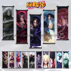 Naruto Hanging Painting Cartoon Haruno Sakura Wall Art Anime Poster Scrolls Pictures Itachi Uchiha Canvas Home Decor Wallpaper