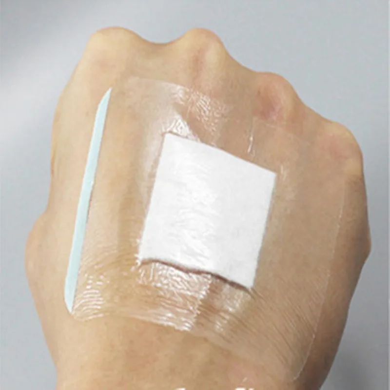 10pcs Wound Dressing Pads Plasters Breathable Waterproof Adhesive Bandages Non-Woven Patches Band Aid Medical Patch