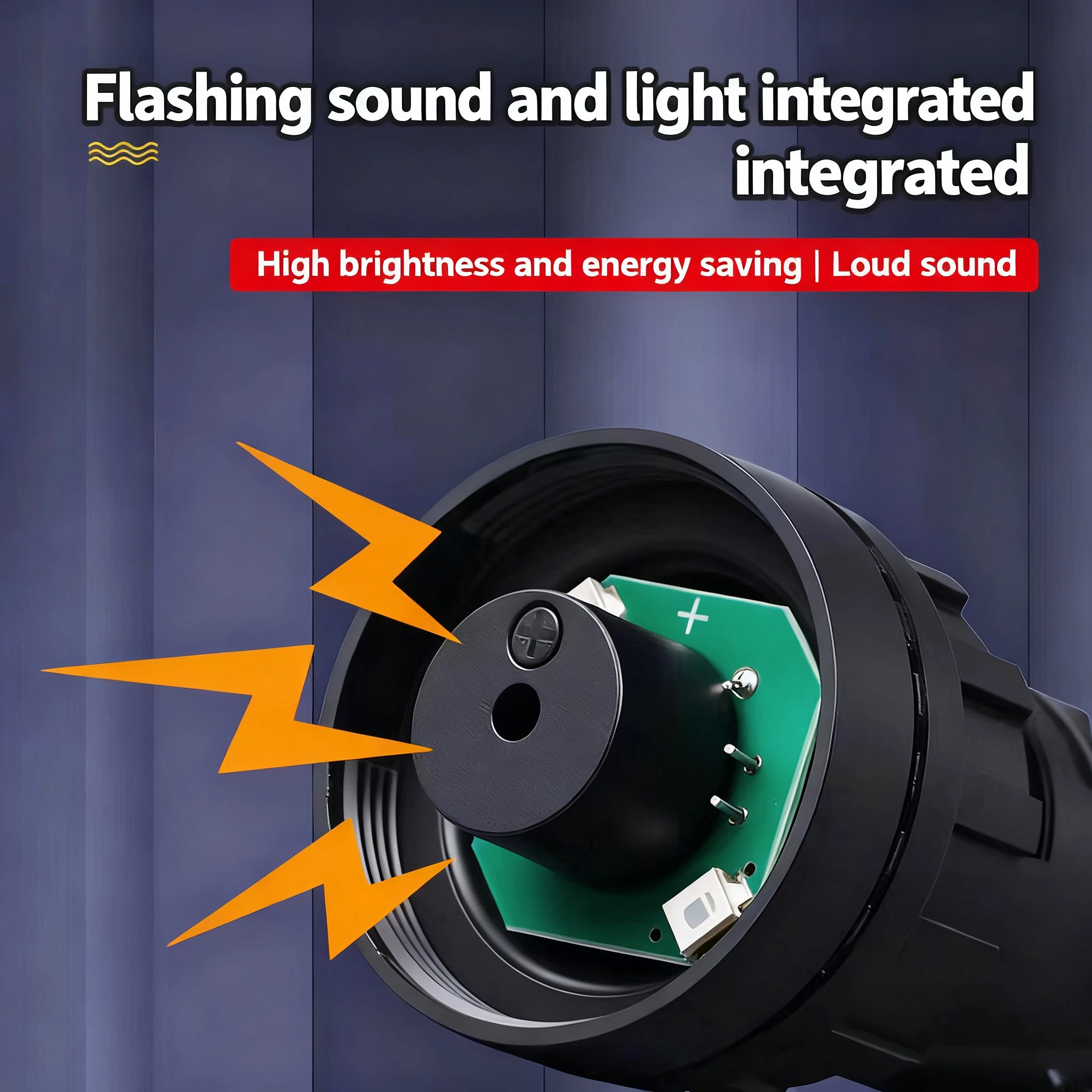 22mm 16mm Industrial LED Indicator Light with Active Buzzer Alarm 12-220V AC 3 Color Red Green Yellow Flashing Warning Light