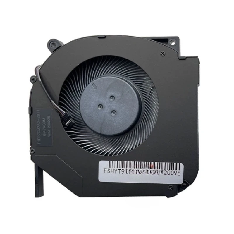 

For Mechanical Revolution TiTan Plus CPU GPU Cooling Fan Replacement
