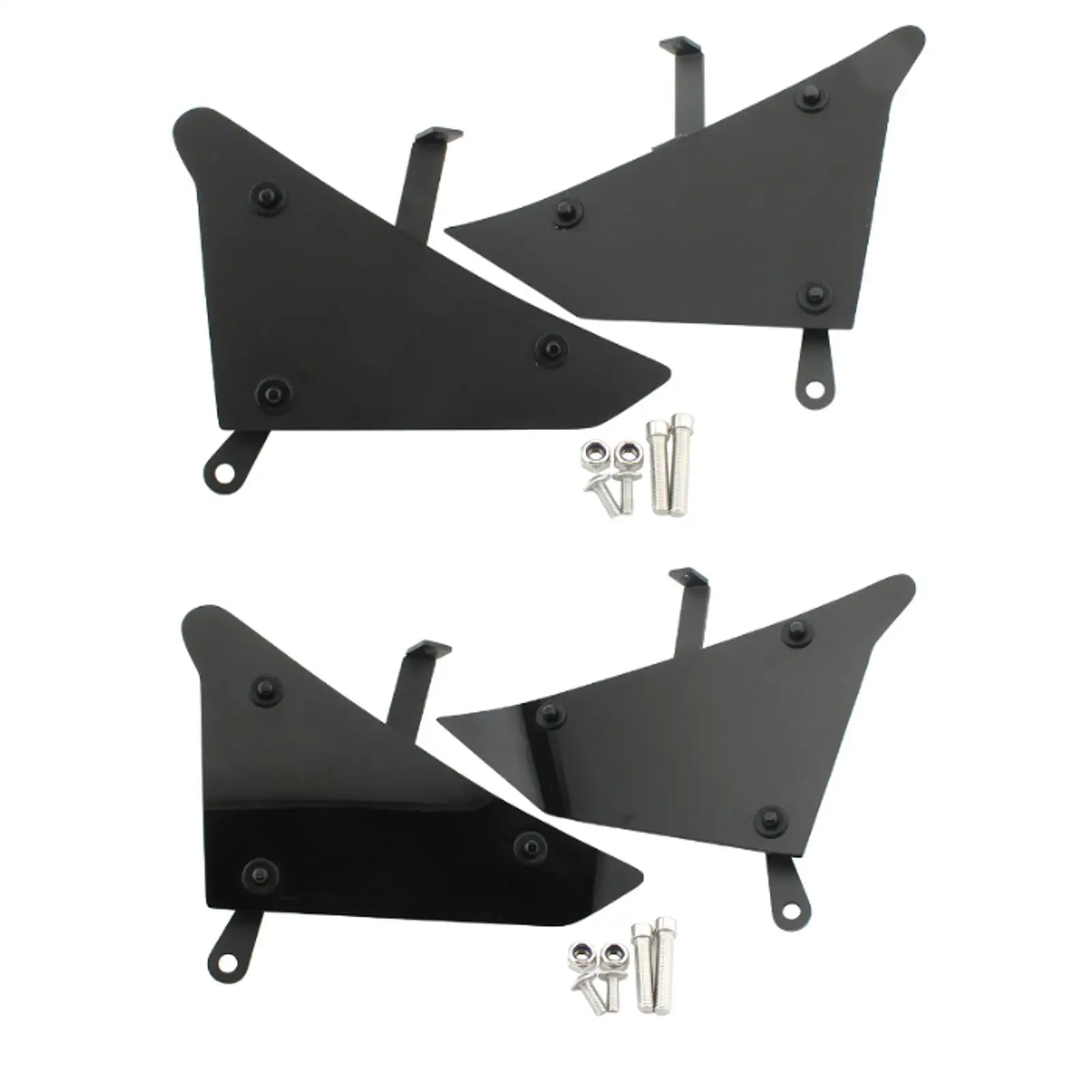 Motorcycle Frame Side Panel Cover Fairing Cowl Plates Garage Easy Installation