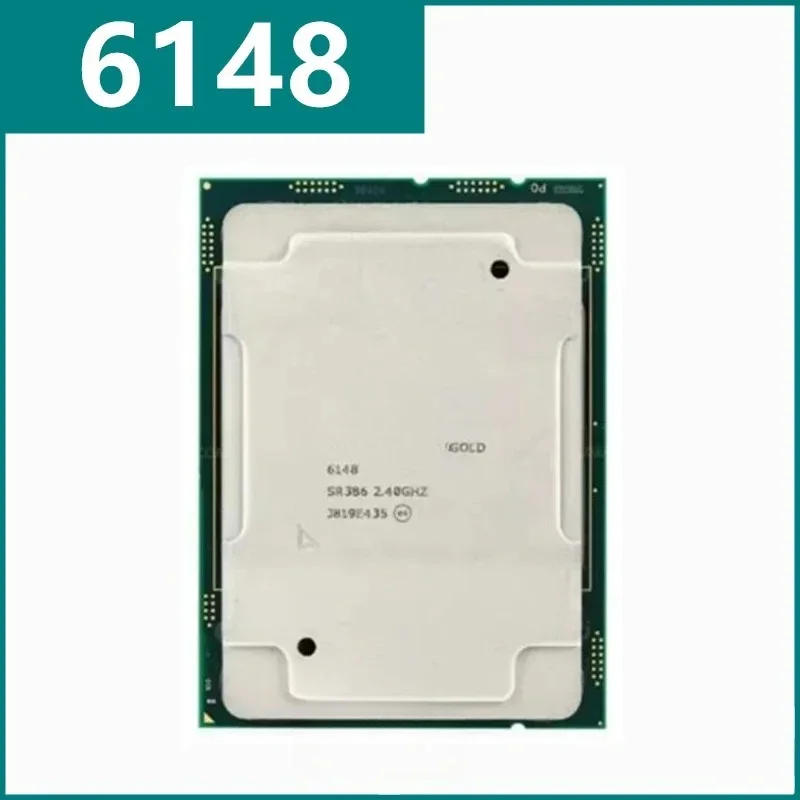 Gold 6148 CPU 20-s 40-Threads 2.40GHz 25.7MB 150W LGA3647 For C621 Motherboard 6148