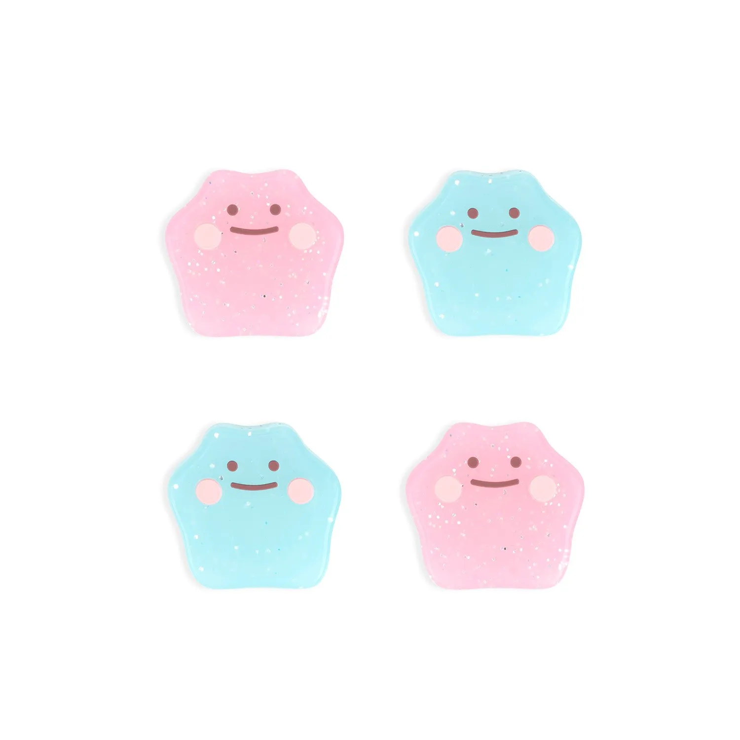 4Pcs Cute Ditto Thumb Grip Caps Compatible with Nintendo Switch/OLED/Lite