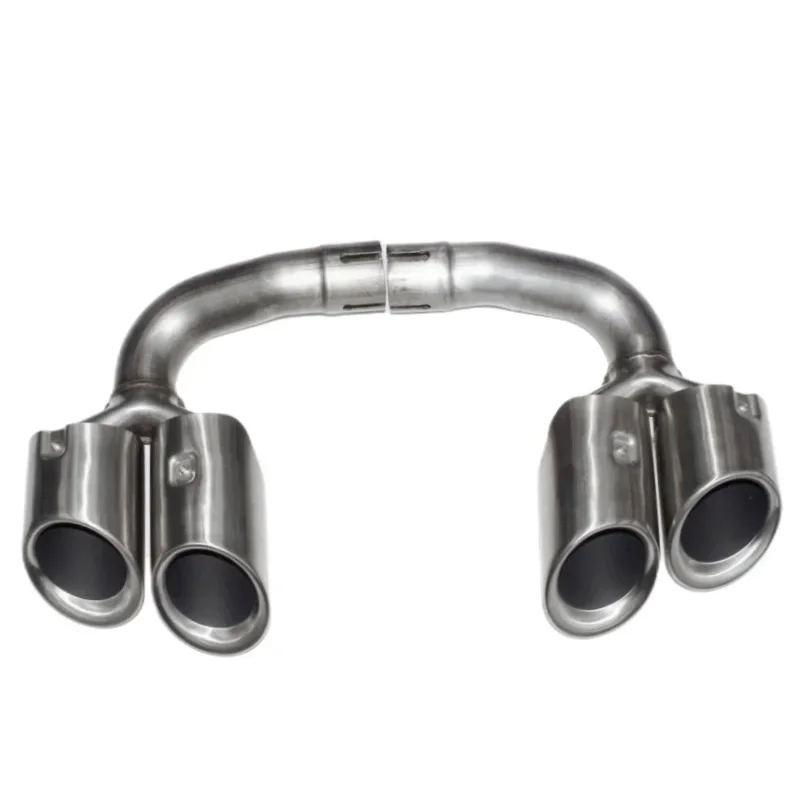 

Exhaust tip for Cayenne tailpipe 18-24 exhaust pipe modification GTS muffler Turbo exhaust head black stainless steel