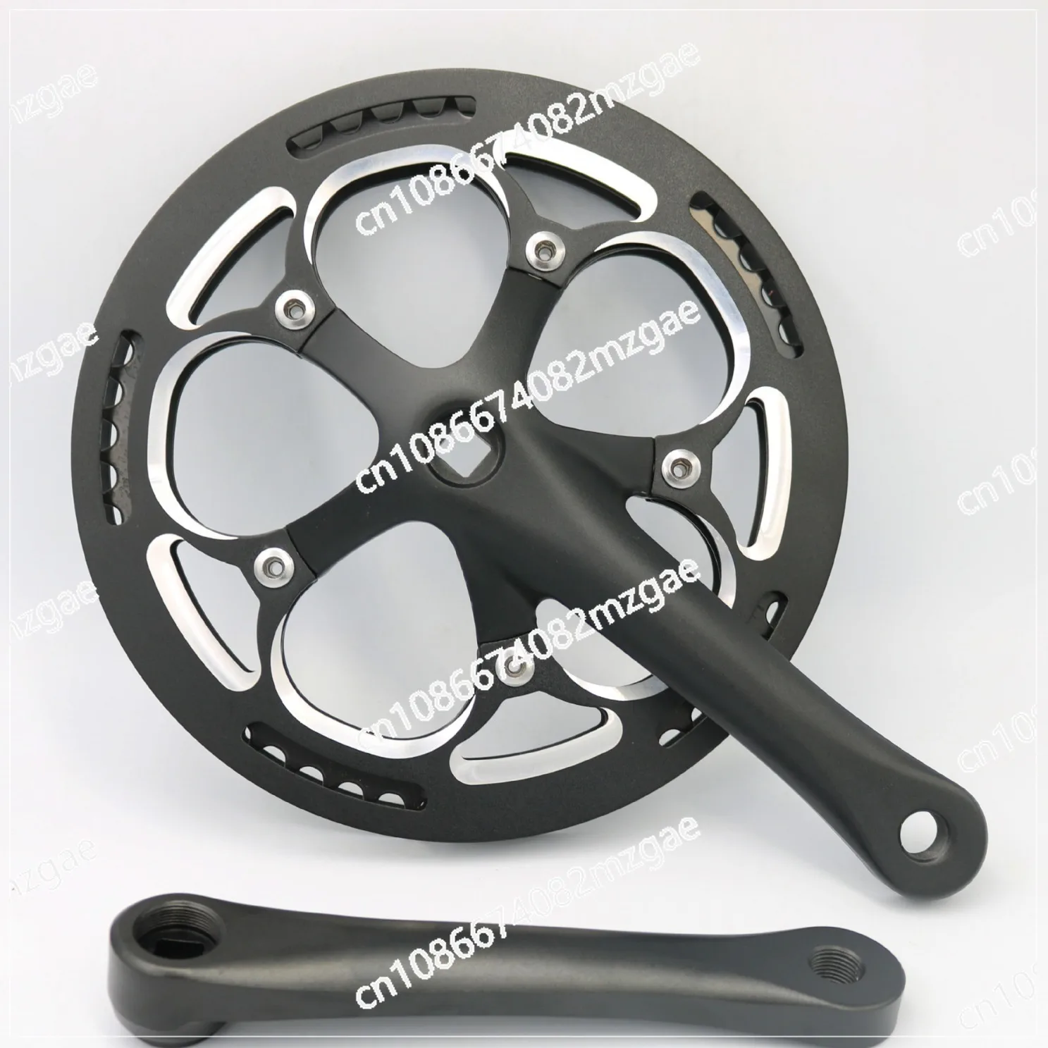 /44T/170 aluminum sand black lock crank/toothed disc/bicycle accessories/Zhaotai/all aluminum toothed disc