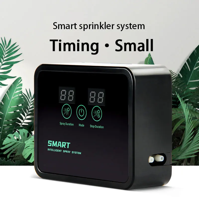 YK1268 Smart Touch Screen Garden Automatic Watering Timer, Home Irrigation Sprinkler Timer System, Garden Plant Supplies