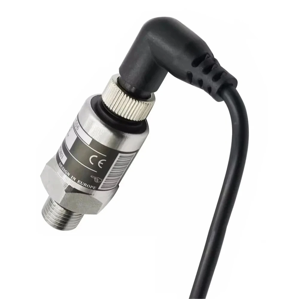 Pressure Transducer Cable Pressure Transmitter Water Gas Hydraulic Sensor 0-1Mpa 0-1.6Mpa 0-2.5Mpa 4-20mA DC24V G1/4 IP68