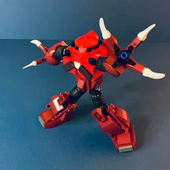 BuildMoc MSM-07S Z’Gok 커맨더 로봇 빌딩 블록 세트, 연방 메카 군인 육군 벽돌, 어린이 생일 선물, DIY 장난감  Best5