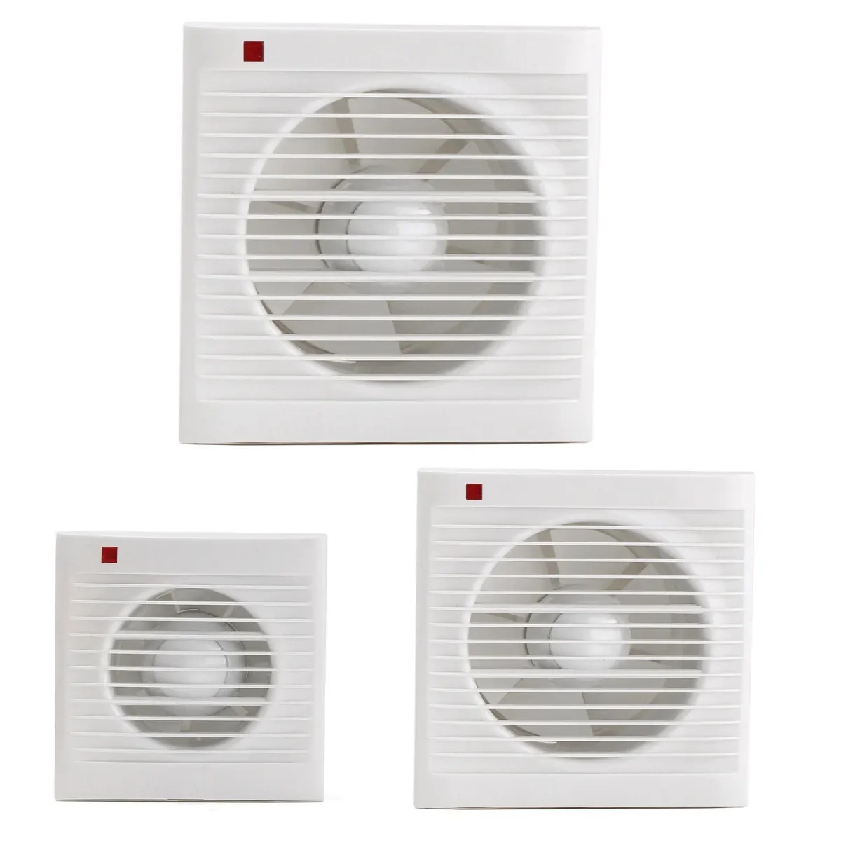 4 Inch 6 Inch 8 Inch Bathroom Extractor Waterproof Mute Exhaust Fan for Kitchen Toilet Window Vent Fan