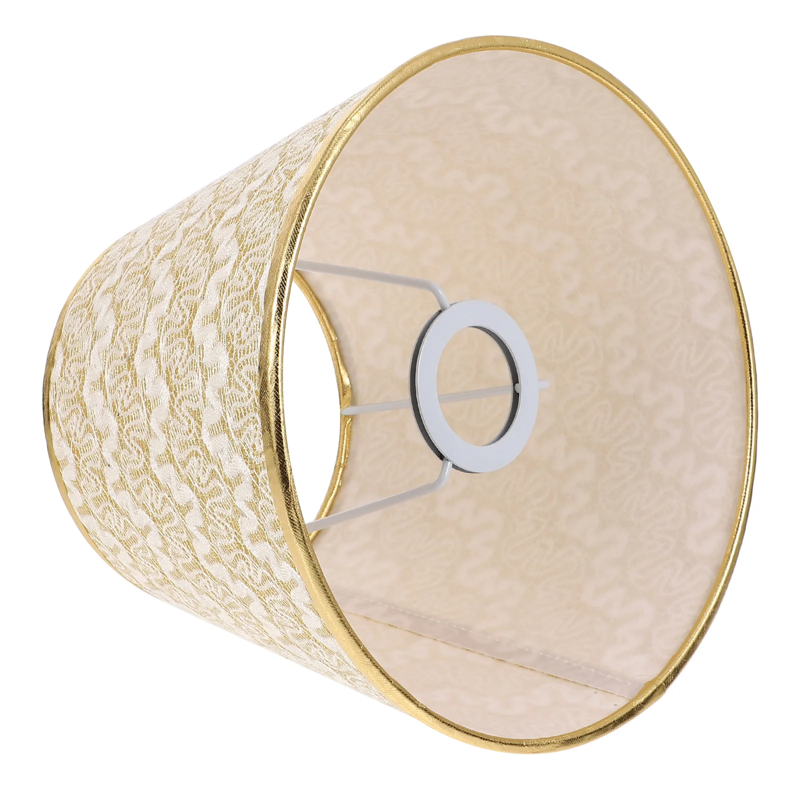 

1Pcs Lamp Shade Cloth Art Fabric Chimney Durable Not Easy to Fade Simple Installation Home Decoration Lamp Shade