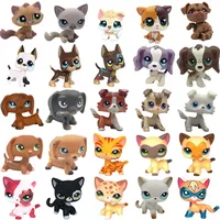 Rare littlest pet shop lps toy toy Stands Short Hair Kitten Dog Dachshund Collie Spaniel Great Dane Original Bobble head toy