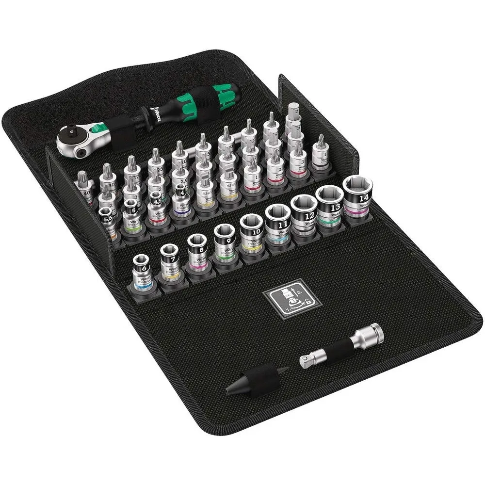 8100 SA All-in Speed Ratchet Set 1/4