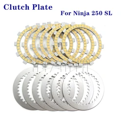 250 SL Friction Disc Plate Kit For Kawasaki Ninja250SL Z250SL Ninja Z 250 sl NINJA250 SL Motorcycle Clutch Plate Steel Plates