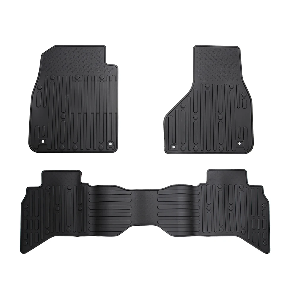 

Best Selling Off-road Parts Anti-Scratch Carpet Set Rubber Floor Mats 4 Doors Waterproof Car Mats For RAM 1500 2013-2018