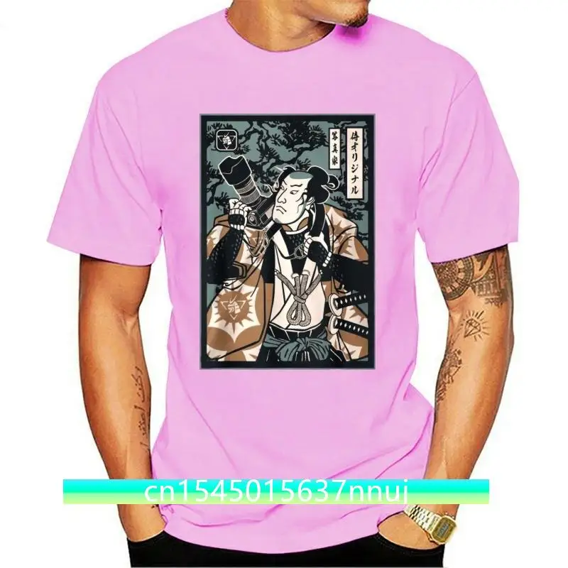 

New Photographer Samurai T-Shirt Brand Men 2021 Fashion Mans Unique Cotton Short Sleeves O-Neck T Shirt Army T Shirt