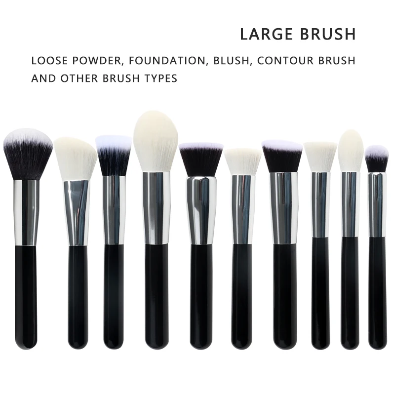 25Pcs Makeup Brushes set profession Cosmetic Concealer eyelashes Powder Blush Soft Fluffy Blending Brush Beauty Tools