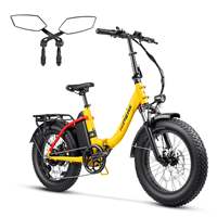 New Hipeak 750W Electric Bike for Adults Folding Ebike 48V 15Ah 20\