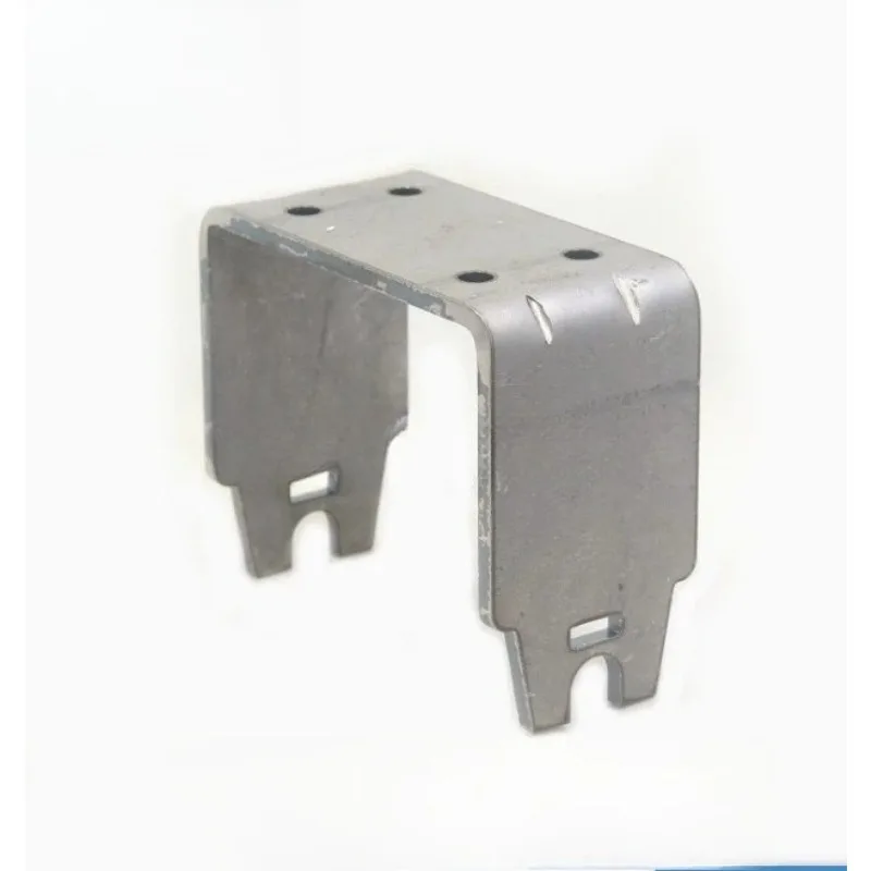 Brushless Motor Front Fork Bracket, Mounting Frame Skateboard Electric Vehicle Modified Wheel Hub Motor Iron Frame Double Shaft