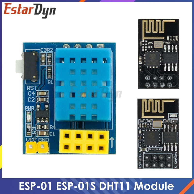 ESP8266 ESP-01 ESP-01S DHT11 modulo sensore di umidità della temperatura sp8266 Wifi NodeMCU Smart Home IOT Kit fai da te