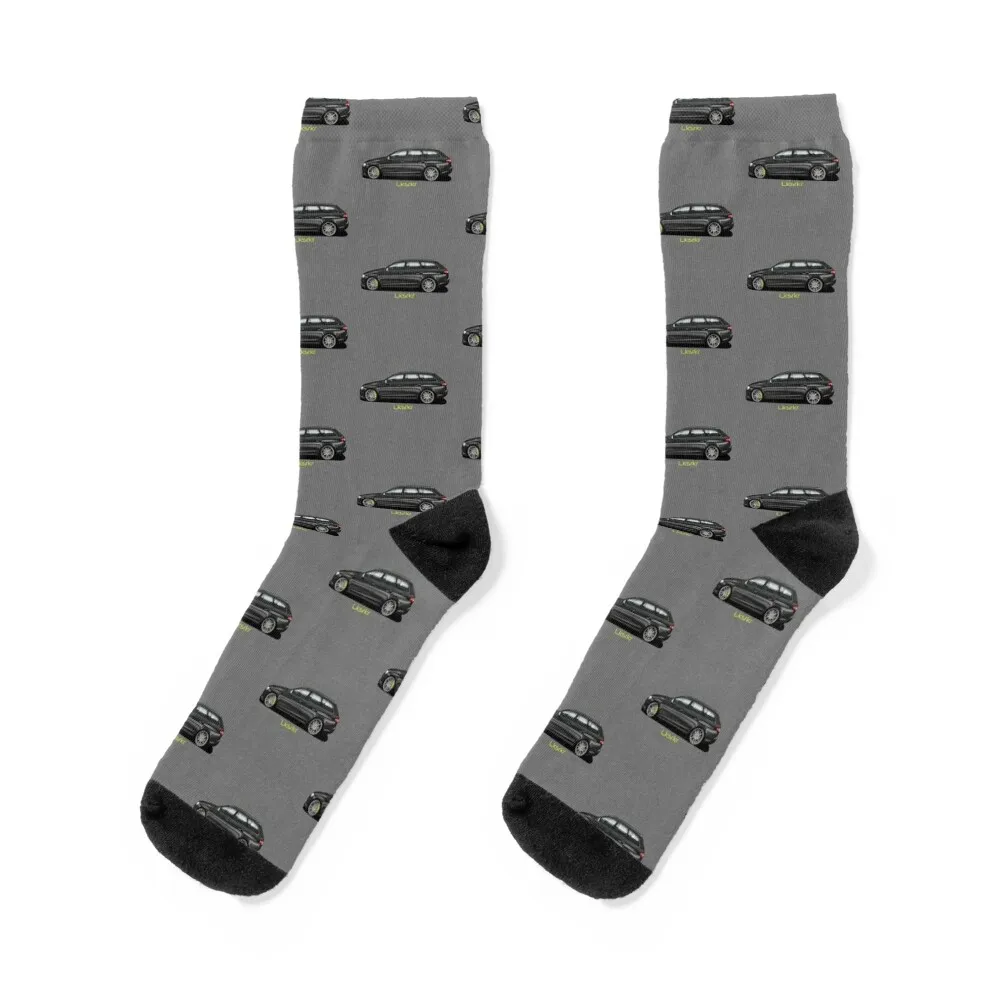 

Gray Audi a6 artwork Socks set christmass gift crazy Men's Socks Women's