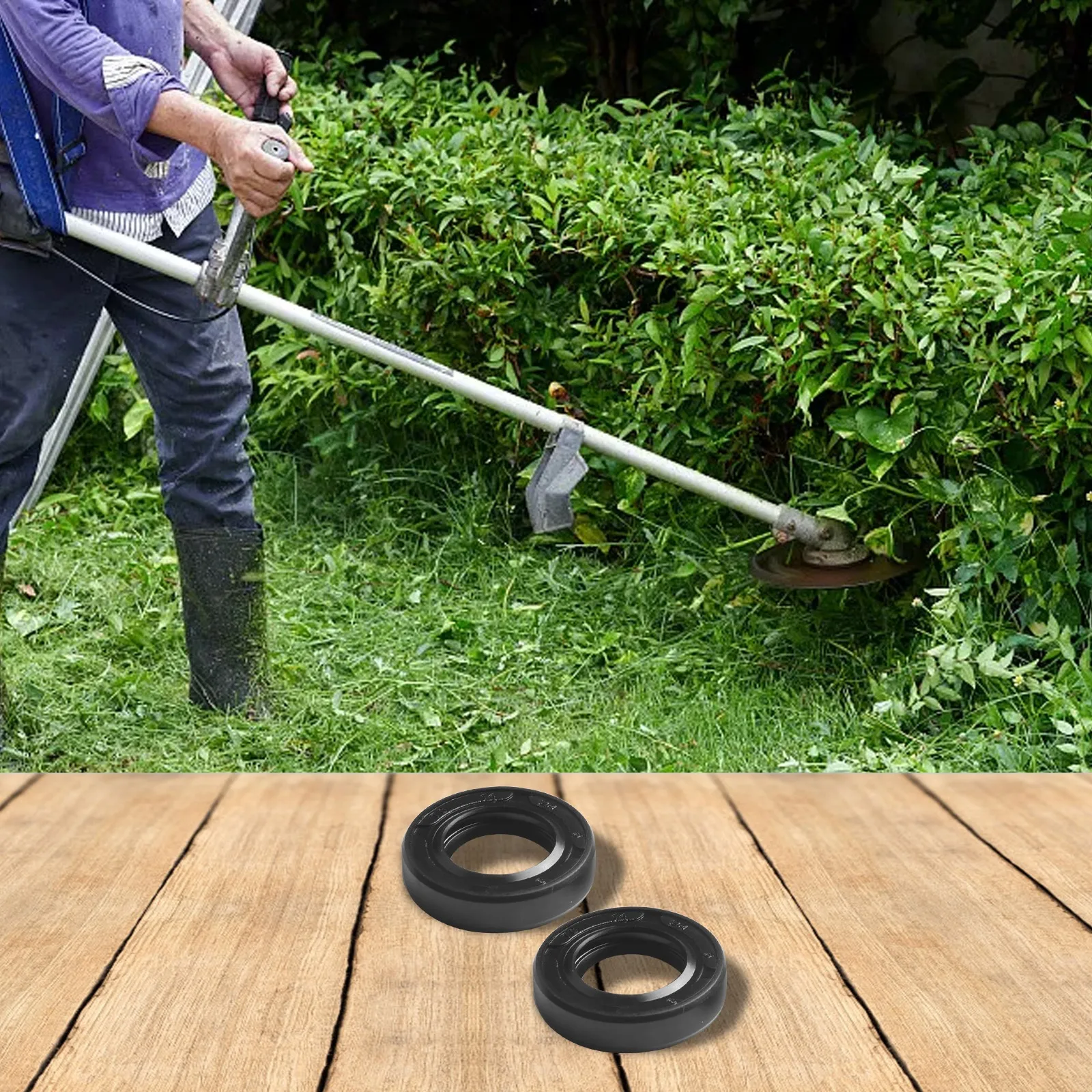 Motorcycle Oil Seal 5*5*3cm Gear Shift Lever Seal Rubber Material Versatile Compatibility Long-lasting Performance