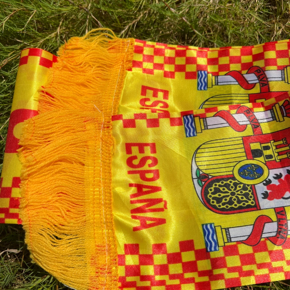 Bufanda España Selección Oficial Satén Doble Cara para Aficionados Fútbol - imagen 5