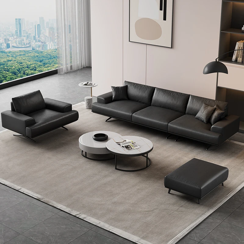 

Luxury Leather Living Room Sofas Sectional European Waterproof Classic Living Room Sofas Legs Sponge Takımı Home Prefabricated