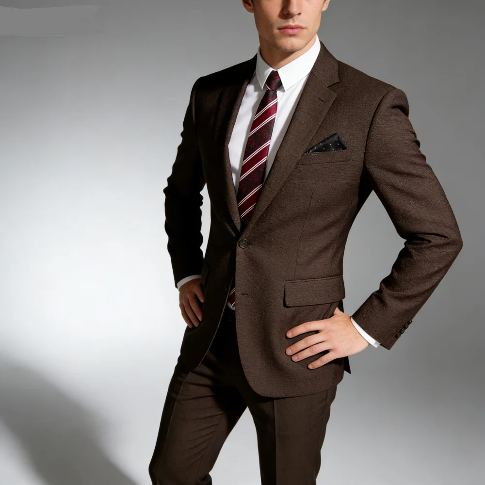 

Летний модный мужской тонкий смокинг из двух предметов с зубчатыми лацканами, уникальная куртка, брюки, деловая одежда, ансамбль