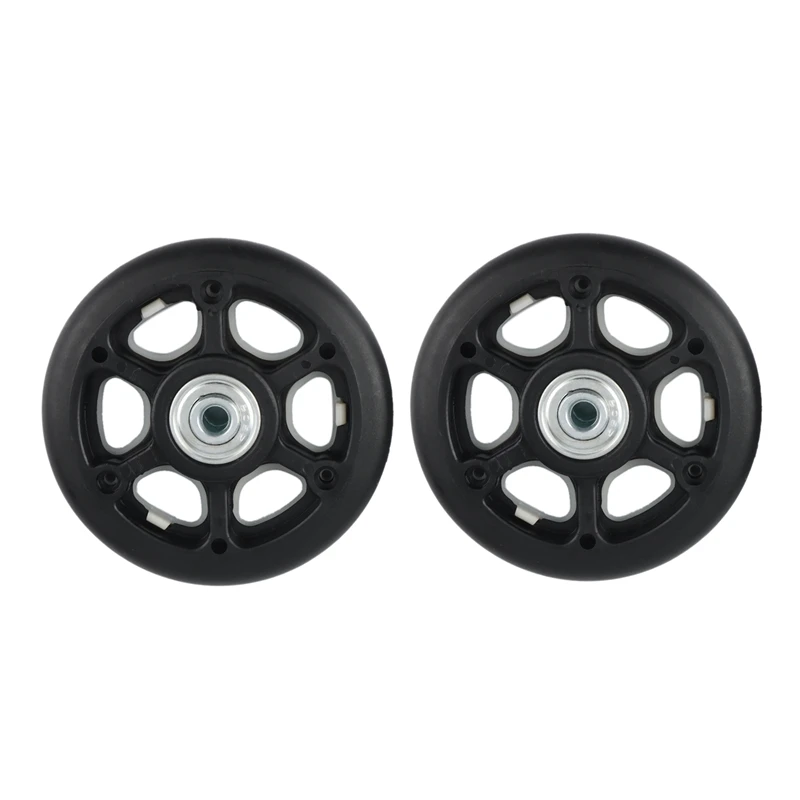 ASDS-Luggage Accessories Wheels Aircraft Suitcase Pulley Rollers Mute Wheel Wear-Resistant Parts Repair 85X20mm