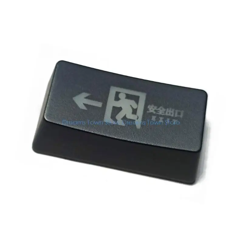 HX6A 2U Backspace Keycap Through Keycaps ABS Etched Backlit Keyboard Keycap