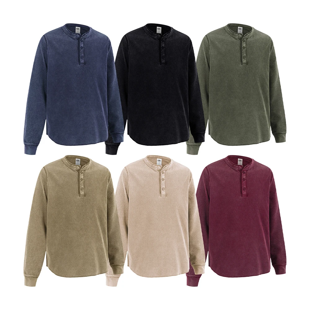 

Потертая стираная футболка, винтажные футболки большого размера в стиле ретро с длинными рукавами, мужская одежда, повседневные топы в стиле гранж Y2k High Street, футболки