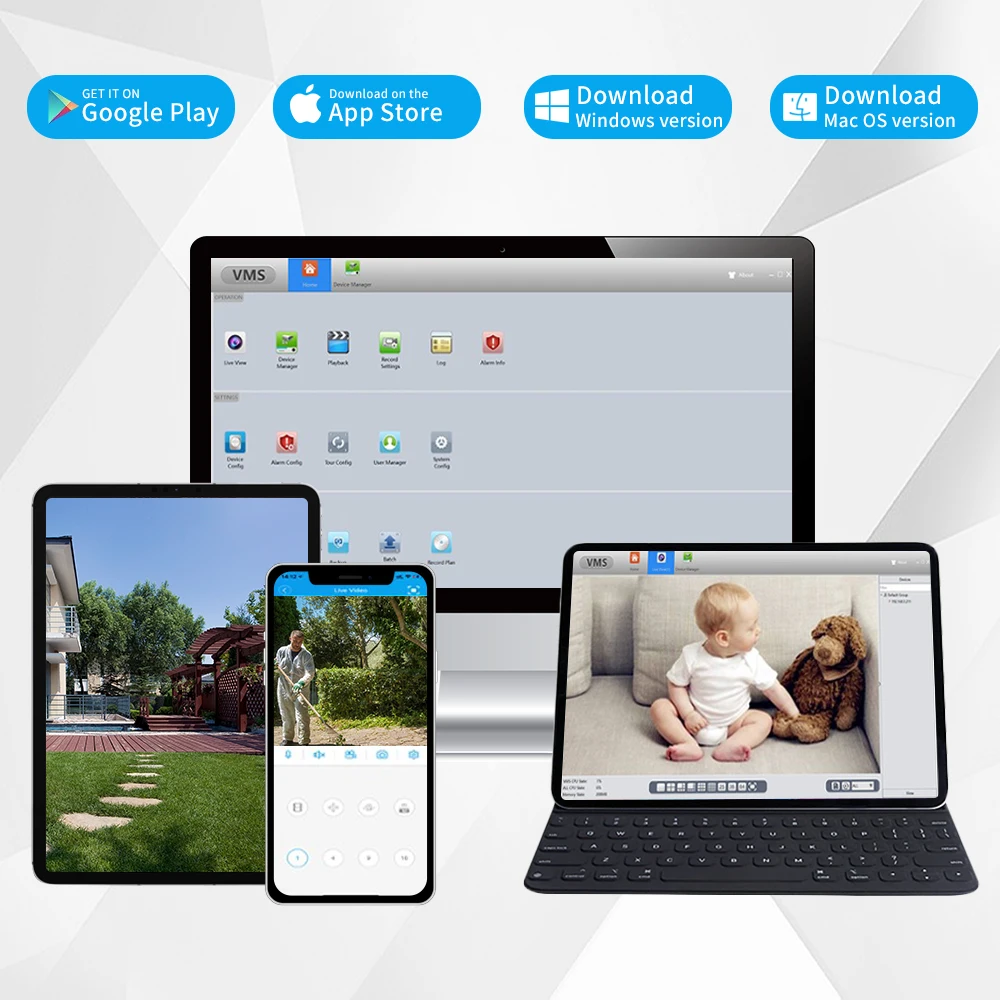Super 8MP POE NVR enregistreur vidéo Audio caméra IP H.265 système de vidéosurveillance ONVIF réseau détection de visage P2P caméra de Surveillance vidéo RTSP