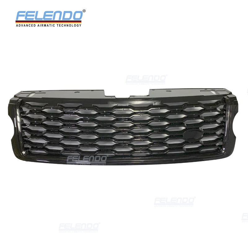 FELENDO 2018 SVO OE Style Range a Rover Vogue l405 facelift front Bumper Grille Gloss Black LR098080