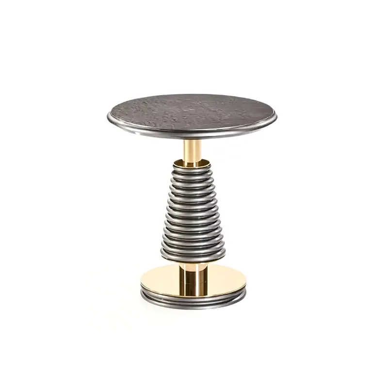 Luxury Entrance Table with Stainless Steel Feet Elegant Living Room Decorated Coffee Table Hotel Lobby Console