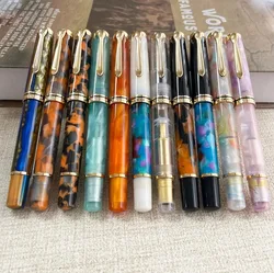 Smooth ADMOK M800 Acrylic Piston Fountain Pen German BOCK/Schmidt Soft No.6/35# Nib Inking Pelikan Copy Students Writing Gift
