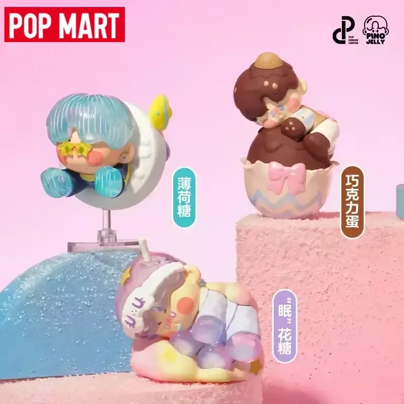 

POP MART PINO JELLY Sweet Like Me Serie Подлинная слепая коробка Игрушка Kawaii Аниме Фигурка Caixa Caja Mystery Box Куклы Девочки