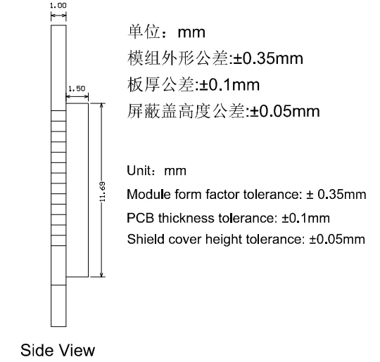 Tuya T3-U Module Special for Open SDK Wi-Fi/Bluetooth ultra low power