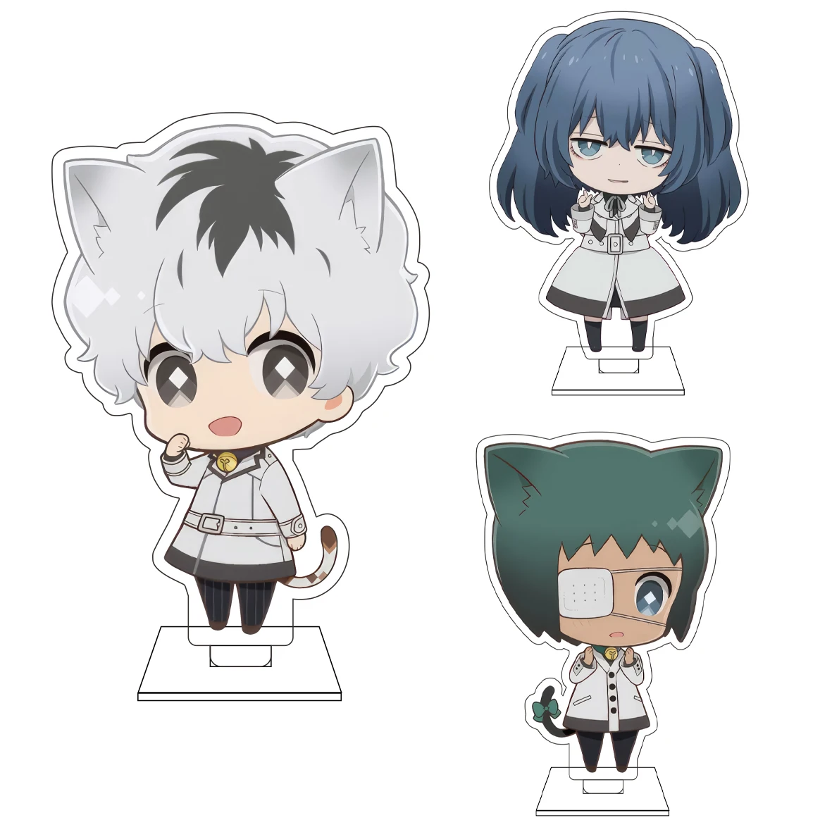 

10CM Anime Ghoul Cosplay Cute Acrylic Figure Stand Plate JUZO SUZUYA Kaneki Ken Ornaments Gifts