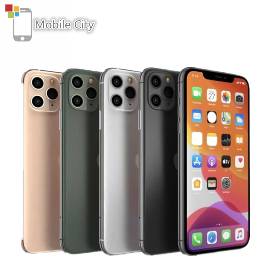 

Original iOS Apple iPhone 11 Pro Used Mobile Phone A13 Bionic 5.8" 4GB RAM 64GB/256GB ROM Hexa Core 3 Cameras 4G LTE Cellphone