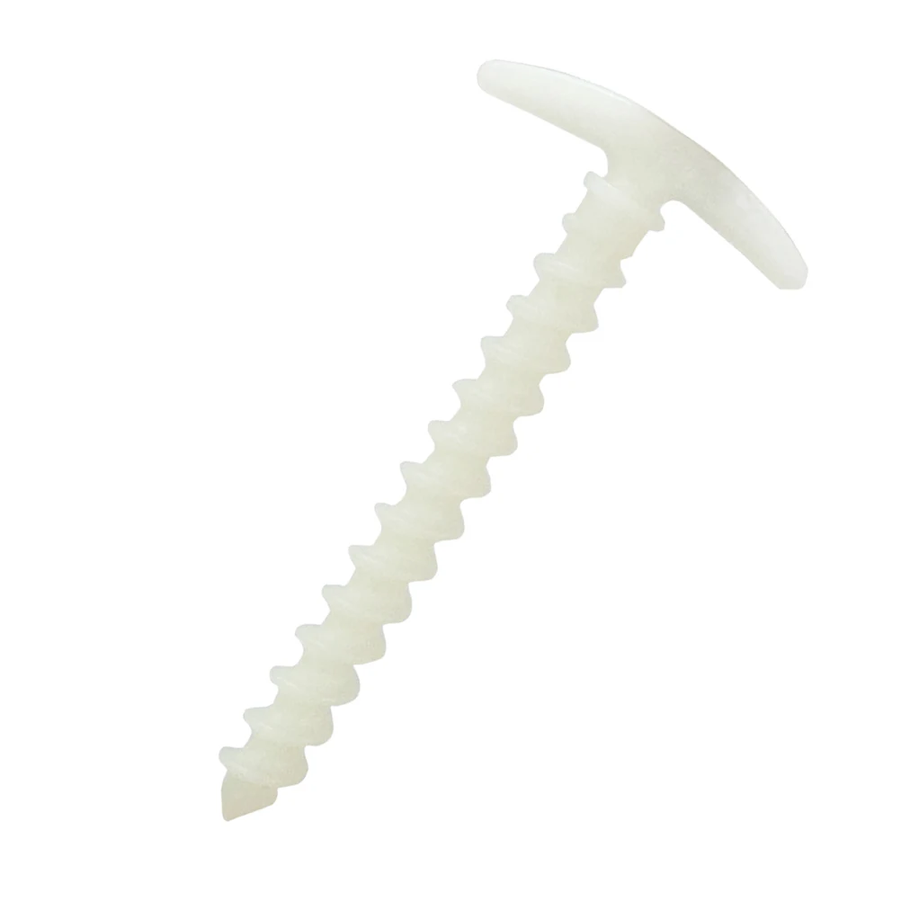 

10 pcs Camping Tent Stakes Heavy Duty Nylon Pegs Pins Wind resistant Anchor Accessory Reusable Outdoor Gear