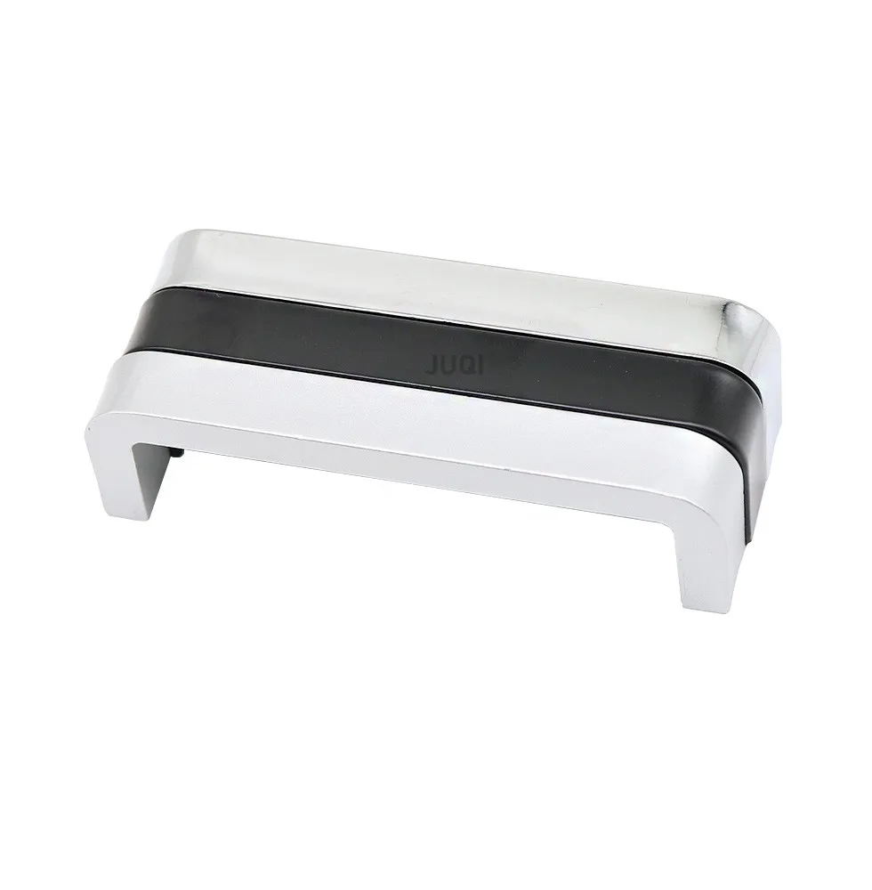 high-quality U-shaped zinc alloy handle  cabinet handle square furniture hardware stainless steel cabinet wardrobe drawer handl